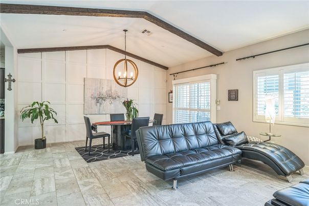 Chandelier, Dining room, Interior, Pendant Lights, Wooden Beams