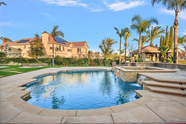 Exterior, Pool, Solar Panels