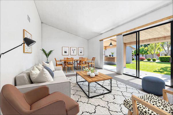 Dining room, Interior, Living room