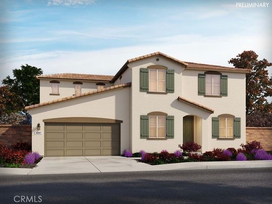 Attached, Exterior, Facade, Spanish Mediterranean