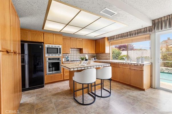 Interior, Kitchen, Tile Countertops