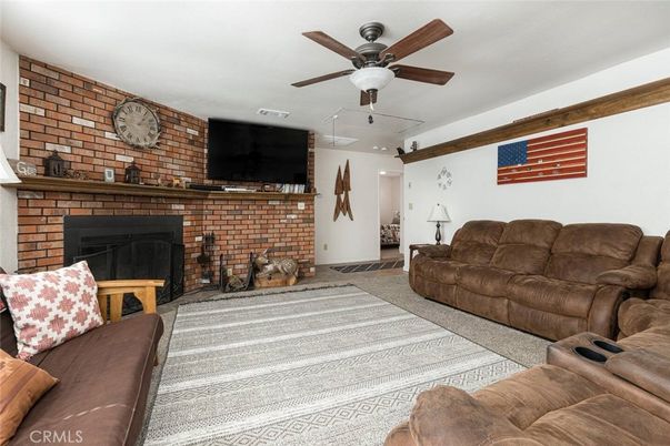 Fireplace, Interior, Living room, Stone Walls