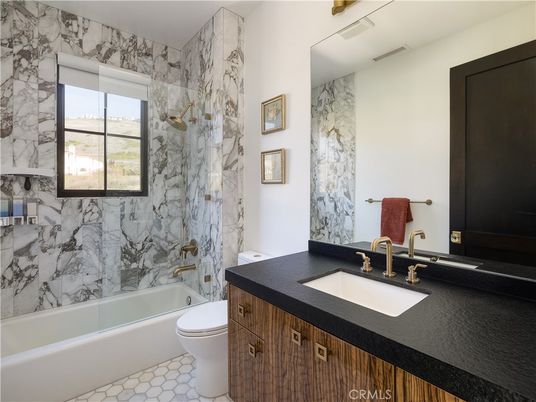Bathroom, Interior, Marble Walls