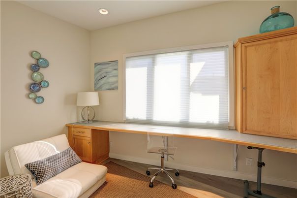 Home Office, Interior, Recessed Lighting