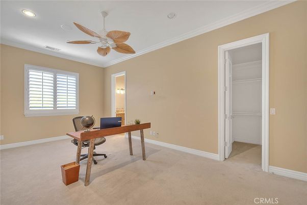 Home Office, Interior, Recessed Lighting