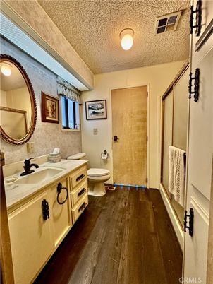 Bathroom, Dual Sink Vanities, Interior, Wood Texture Flooring