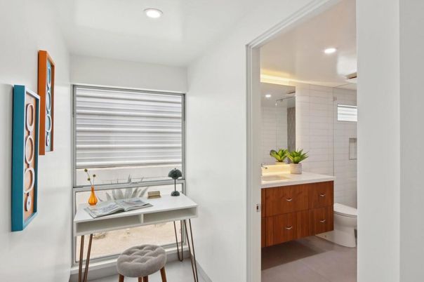 Bathroom, Home Office, Interior, Recessed Lighting