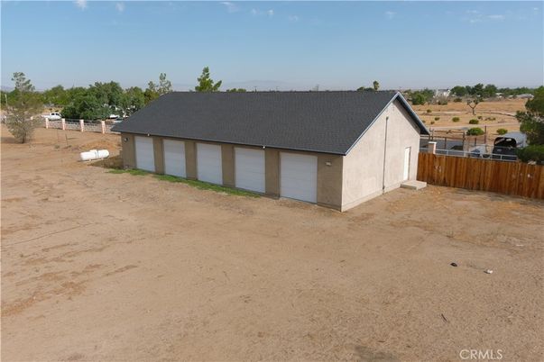 Backyard, Detached Garage, Exterior