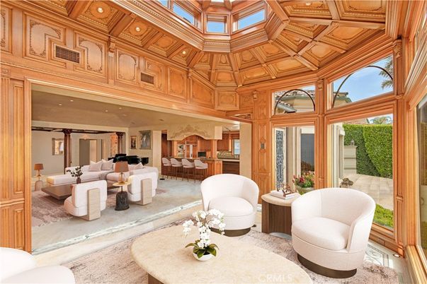 Interior, Living room, Recessed Lighting, Wooden Ceilings