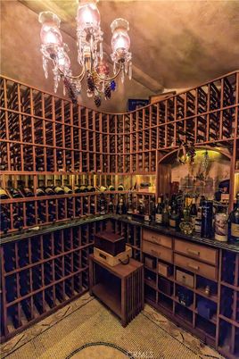 Chandelier, Interior, Wine Storage