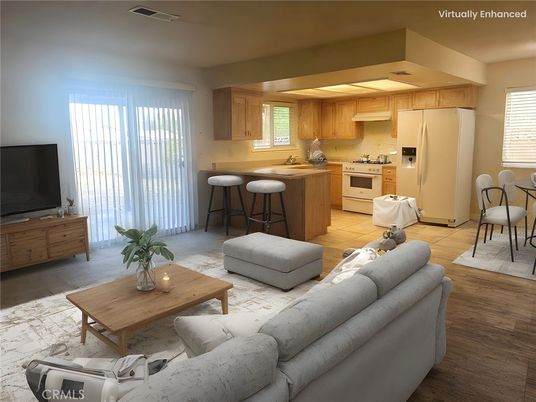 Interior, Kitchen, Living room, Wood Texture Flooring