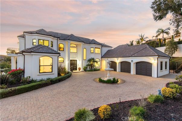 Attached, Backyard, Exterior, Facade, Mediterranean