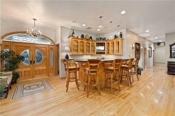 Chandelier, Interior, Pendant Lights, Recessed Lighting, Wood Texture Flooring