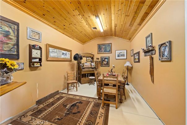 Home Office, Interior, Wooden Ceilings