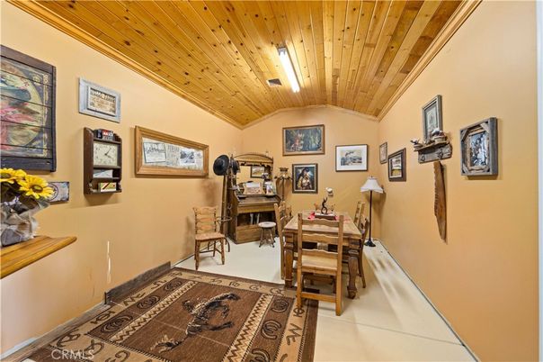 Home Office, Interior, Wooden Ceilings