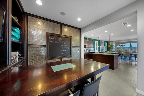 Dining room, Interior, Kitchen, Pendant Lights, Recessed Lighting
