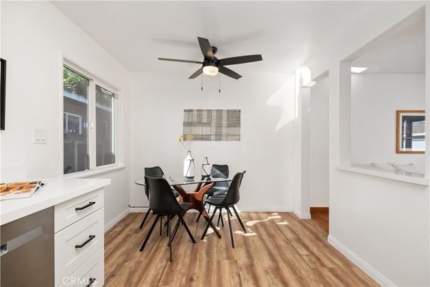 Dining room, Interior, Wood Texture Flooring