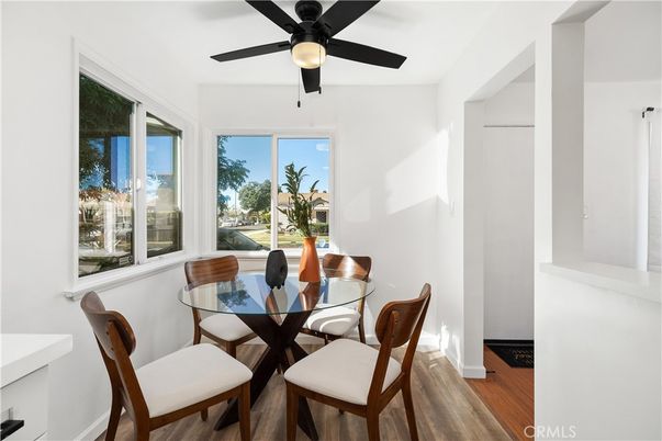 Dining room, Interior, Wood Texture Flooring