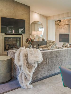 Fireplace, Interior, Living room
