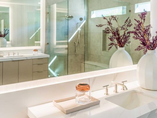 Bathroom, Glass Shower, Interior