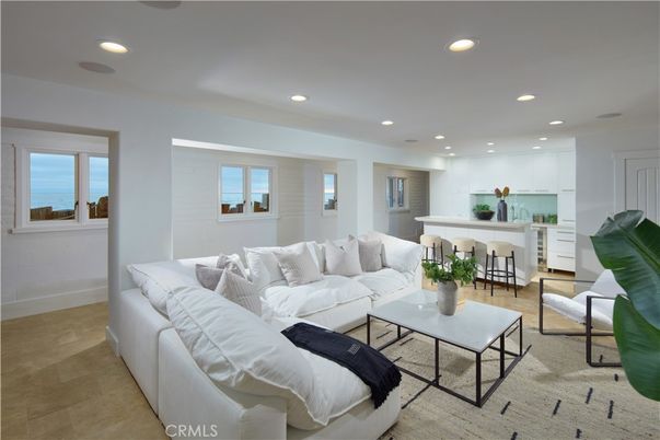 Interior, Kitchen, Living room, Recessed Lighting, Water