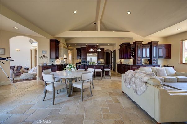 Dining room, Interior, Kitchen, Living room, Pendant Lights, Recessed Lighting