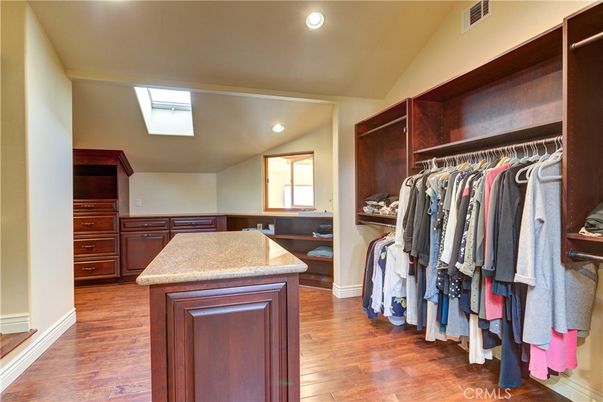 Interior, Recessed Lighting, Walk-in Closets, Wood Texture Flooring