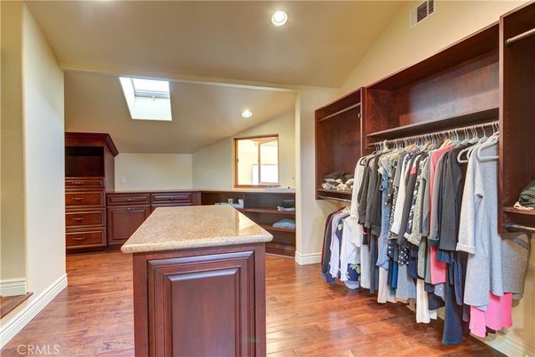 Interior, Recessed Lighting, Walk-in Closets, Wood Texture Flooring