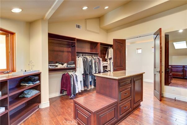 Interior, Recessed Lighting, Walk-in Closets, Wood Texture Flooring