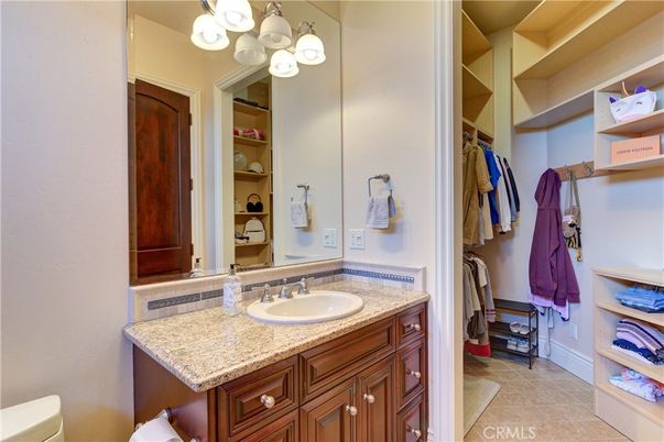 Bathroom, Dual Sink Vanities, Interior, Walk-in Closets