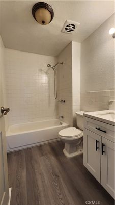 Bathroom, Interior, Recessed Lighting, Wood Texture Flooring