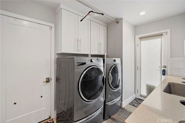 Interior, Recessed Lighting, Washer