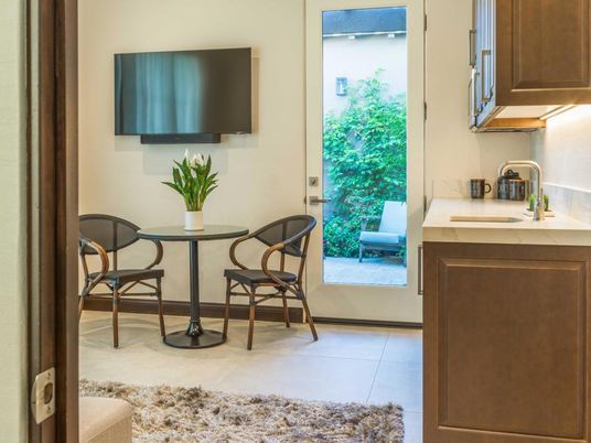 Dining room, Interior, Kitchen