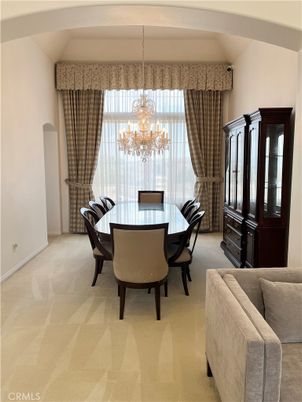 Chandelier, Dining room, Interior