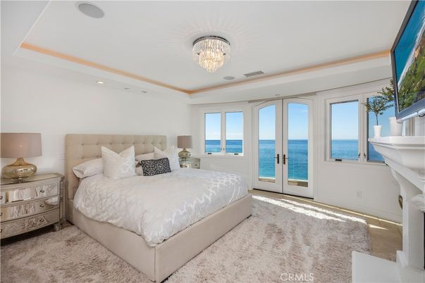 Bedroom, Chandelier, Interior, Recessed Lighting, Water