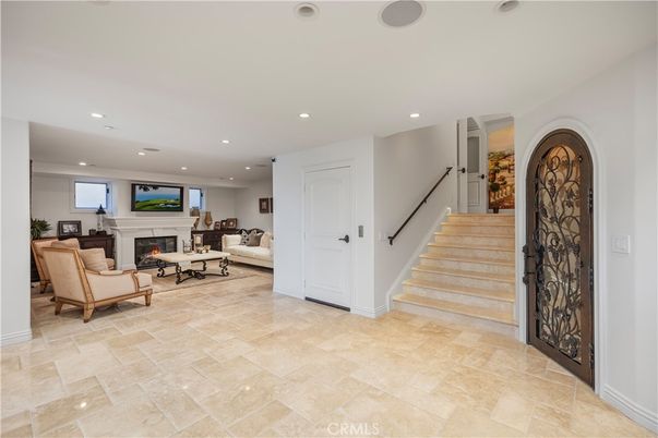 Fireplace, Interior, Living room, Recessed Lighting