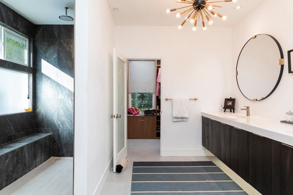 Bathroom, Interior, Pendant Lights, Recessed Lighting