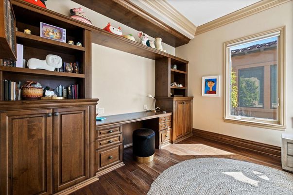 Home Office, Interior, Wood Texture Flooring