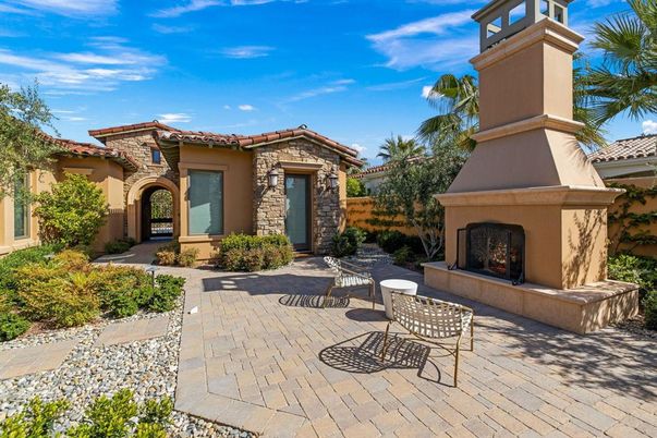 Backyard, Exterior, Fireplace