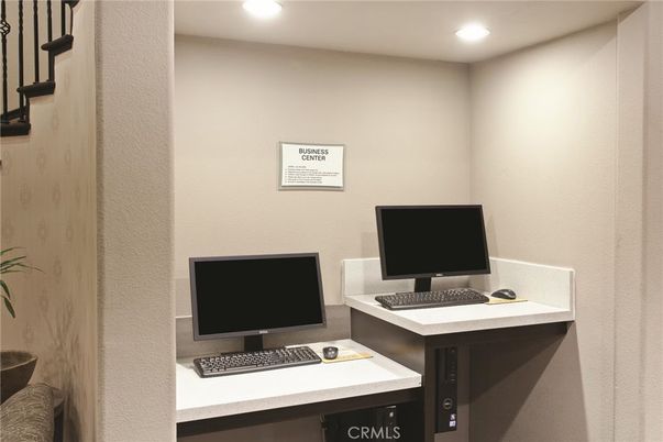 Home Office, Interior, Recessed Lighting