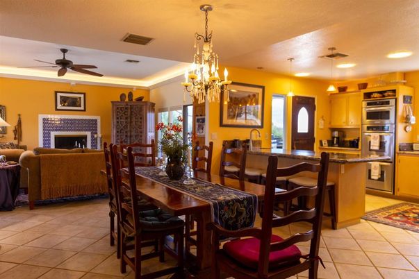 Chandelier, Dining room, Interior, Kitchen, Living room, Pendant Lights, Recessed Lighting