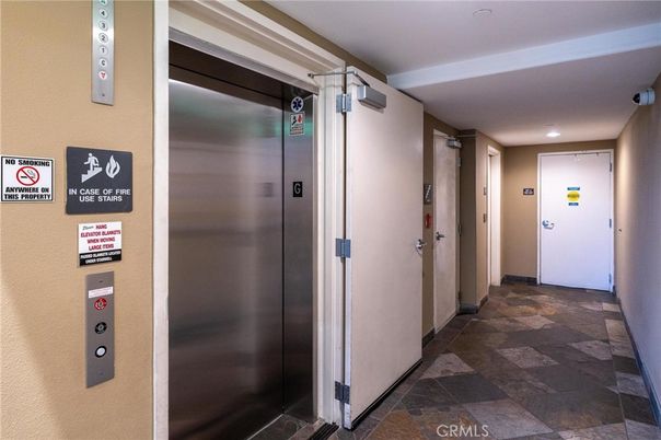 Elevator, Interior, Recessed Lighting