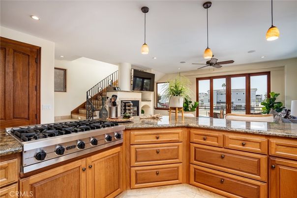 Interior, Kitchen, Pendant Lights, Recessed Lighting