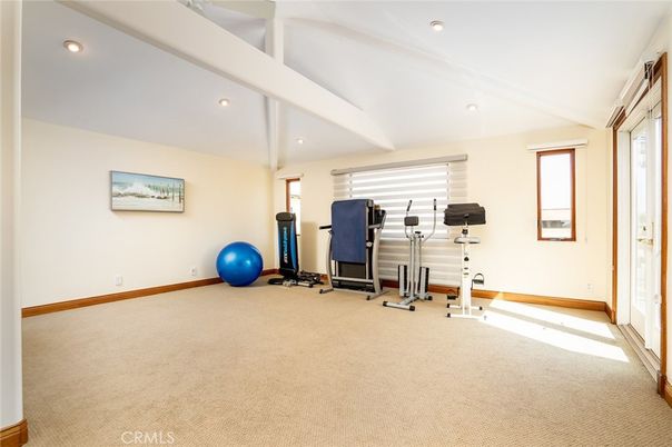 Fitness Equipment, Interior, Recessed Lighting