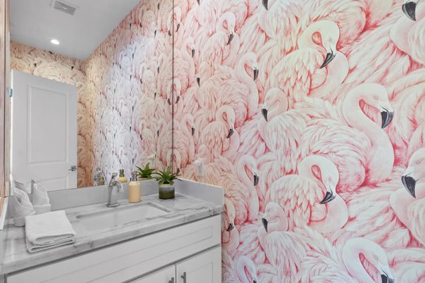 Bathroom, Interior, Recessed Lighting