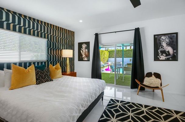 Bedroom, Interior, Recessed Lighting, Water