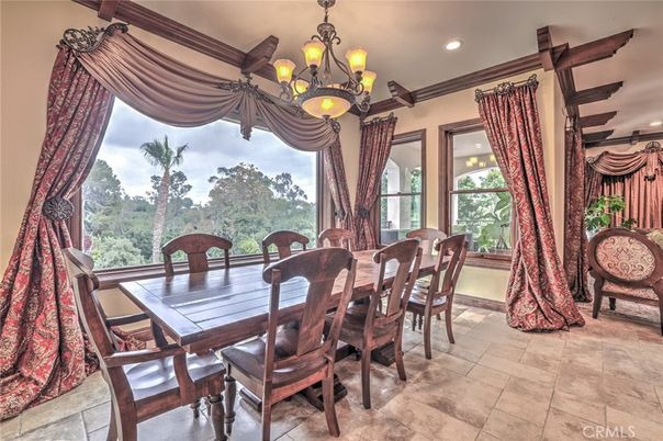 Chandelier, Dining room, Interior, Recessed Lighting