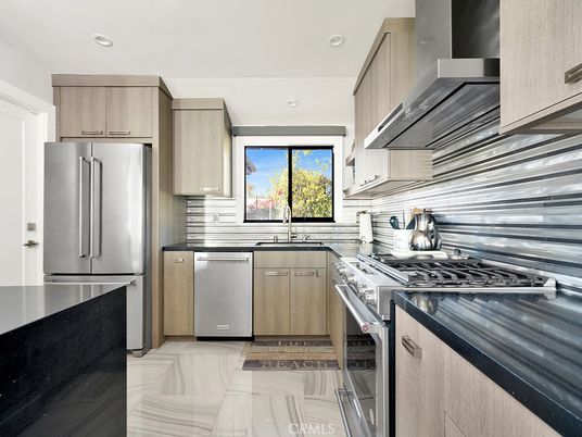 Interior, Kitchen, Recessed Lighting, Stainless Steel Appliances