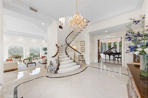 Chandelier, Interior, Living room, Piano, Recessed Lighting