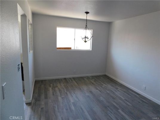 Empty room, Interior, Pendant Lights, Wood Texture Flooring